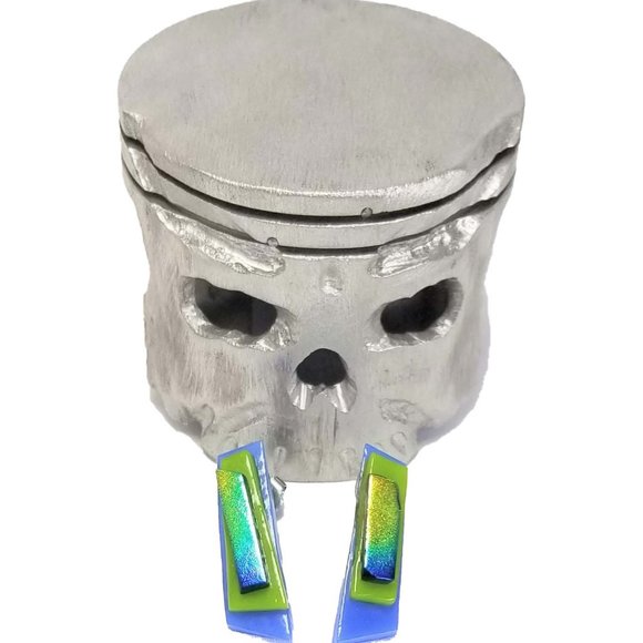 Paula Prager© Original Hand Made Glass Earrings - Picture 2 of 8